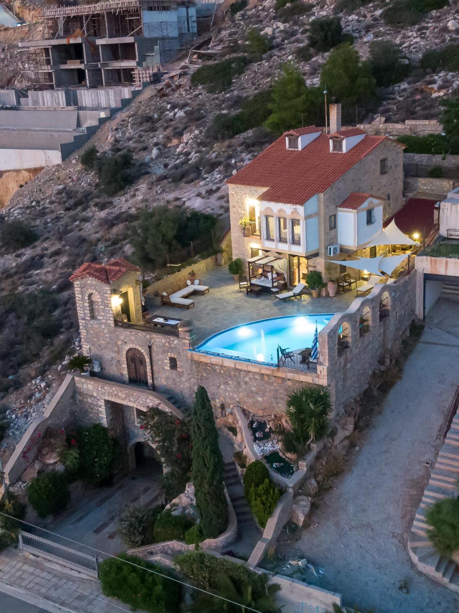 Four Seasons Stonework Castle Lagonisi Exterior foto